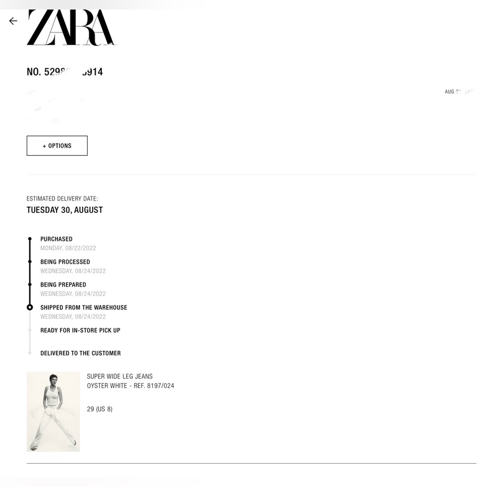 ZARA Super Wide Leg Jeans - Picture 16 of 16